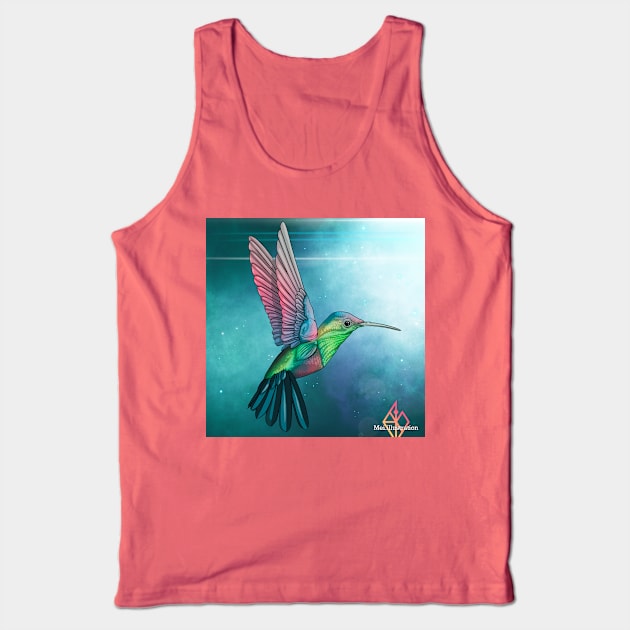 Hummingbird Tank Top by Mei.illustration